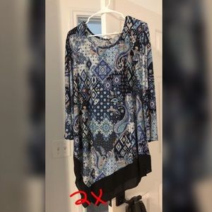 2x blouse top